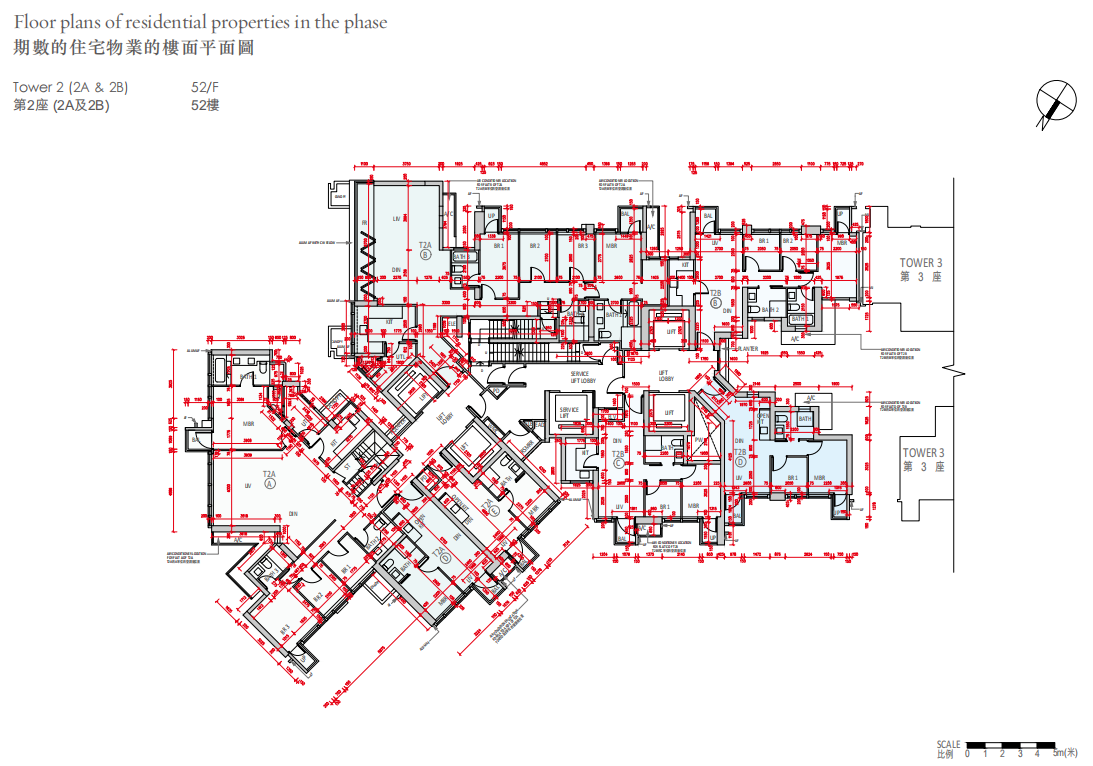 柏傲庄 一期樓棟平面圖