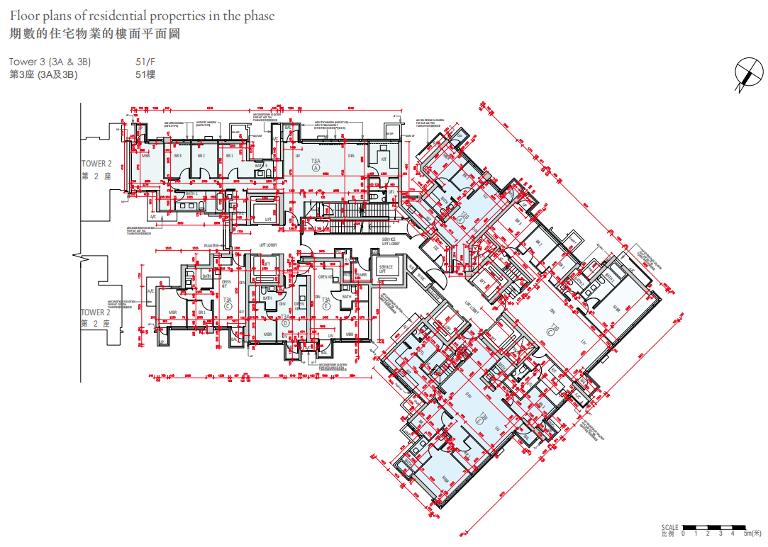 柏傲庄 26-40層景觀示意圖